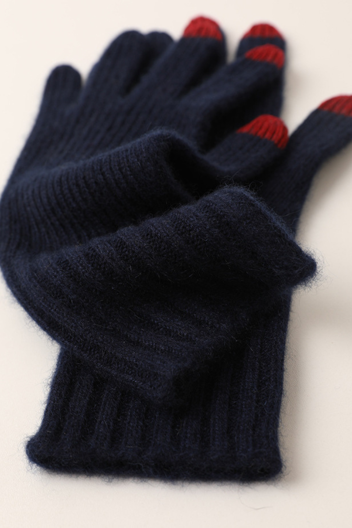Moncelia Solane Cashmere-Blend Gloves