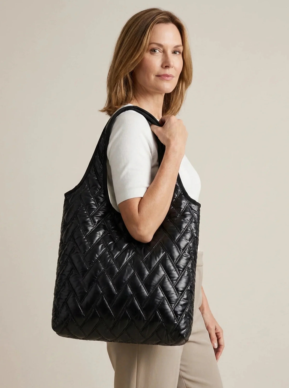 Moncelia Mila Puffer Tote Bag