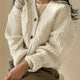 Moncelia Tyra Chunky Cable Knit Button Cardigan