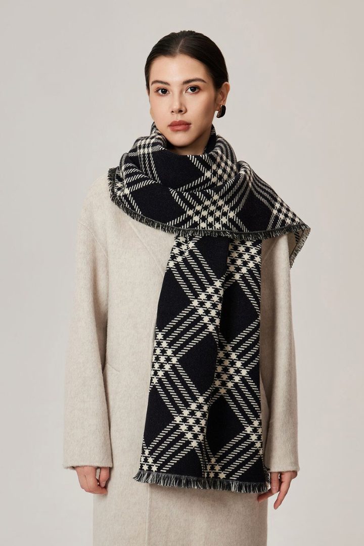 Moncelia Avarelle Plaid Scarf
