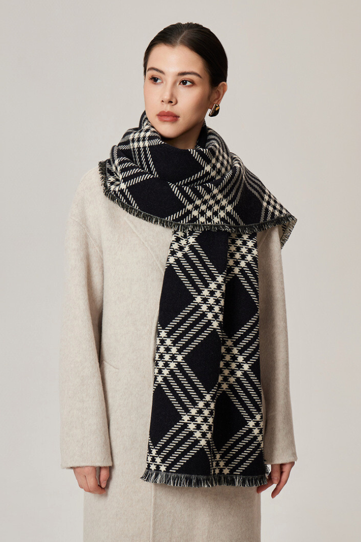 Moncelia Avarelle Plaid Scarf