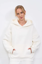 Moncelia Kerstin Cotton Oversized Hooded Fleece Sweatshirt