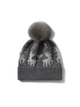 Katrine Cashmere Blend Reindeer Toque