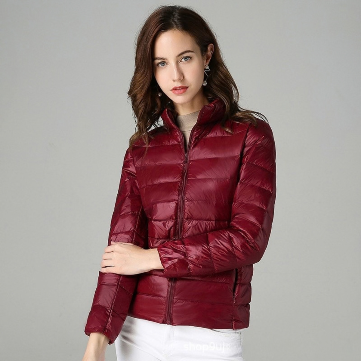 Arden Duck Down Quilted Puffer Jacket