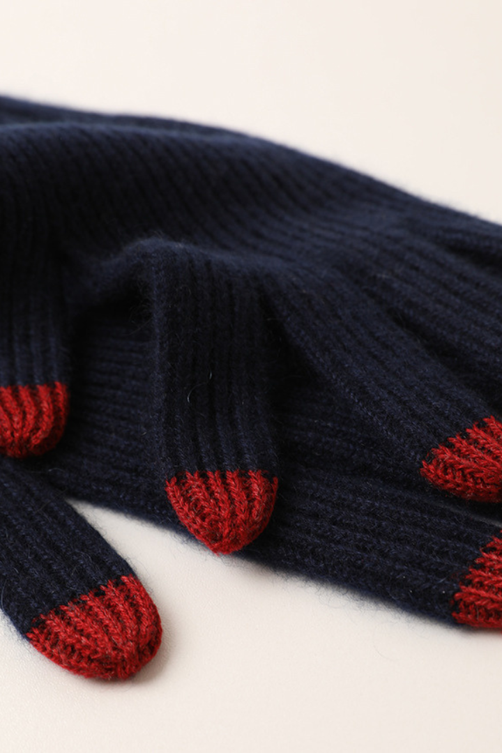 Moncelia Solane Cashmere-Blend Gloves