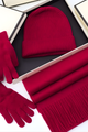 Moncelia Elin Wool-Blend Three-Piece Gift Set