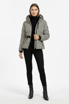 Moncelia Dafne Belted Hooded Quilted Puffer Jacket