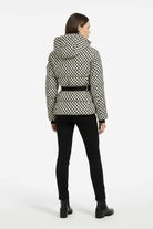 Moncelia Dafne Belted Hooded Quilted Puffer Jacket