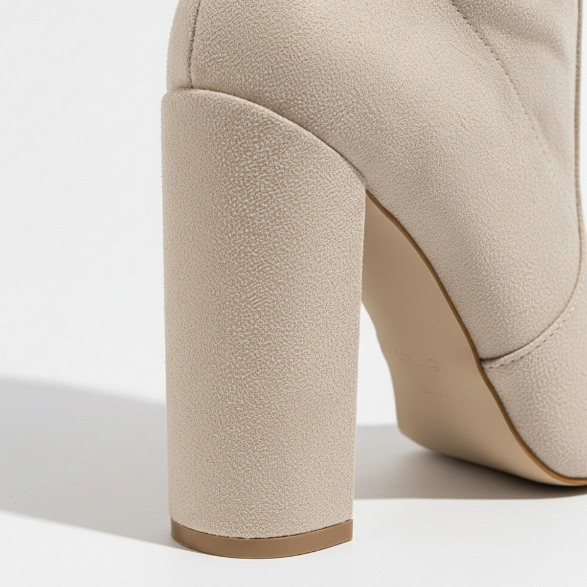 Moncelia Cornelia Slouch Block Heel Knee-High Boots