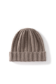 Odette Pure Cashmere Ribbed Toque