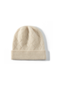 Roselle Diamond Knit Cashmere Toque