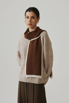 Moncelia Marisole Soft Wool-Blend Scarf