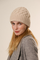 Lucille Cashmere Blend Cable Toque