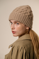 Lucille Cashmere Blend Cable Toque