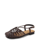 Serena Woven Cage Flat Slingbacks