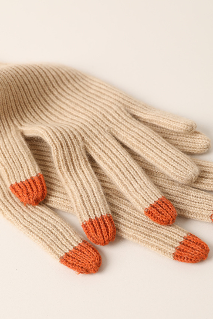 Moncelia Solane Cashmere-Blend Gloves