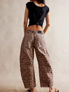 Moncelia Kathleen Sculpted Barrel Leg Denim Jeans