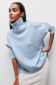 Moncelia Nanette Oversized Turtleneck Sweater