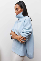 Moncelia Nanette Oversized Turtleneck Sweater