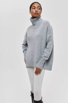 Moncelia Nanette Oversized Turtleneck Sweater