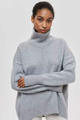 Moncelia Nanette Oversized Turtleneck Sweater