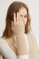 Pamela Long Cuff Cashmere Gloves
