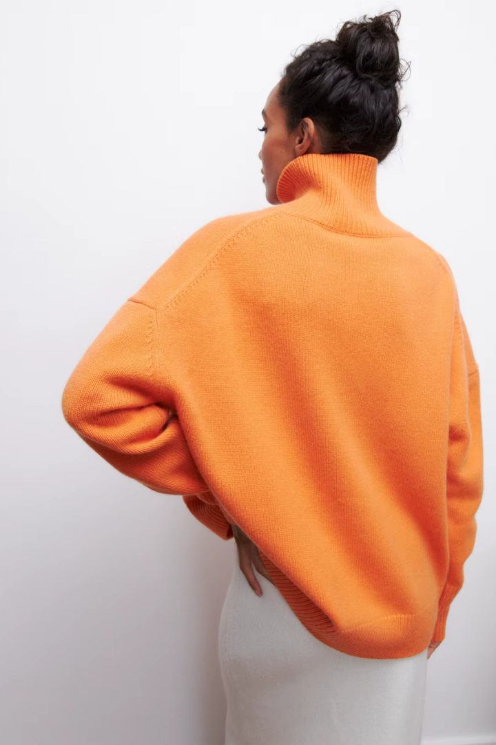 Moncelia Nanette Oversized Turtleneck Sweater
