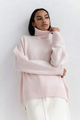 Moncelia Nanette Oversized Turtleneck Sweater