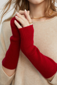 Pamela Long Cuff Cashmere Gloves