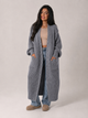 Moncelia Ottilie Chunky Knit Open-Front Duster Cardigan