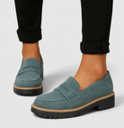 Moncelia Phyllis Comfort Lug Sole Loafers