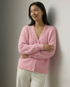 Moncelia Junia Brushed Knit Oversized Cardigan