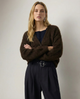 Moncelia Junia Brushed Knit Oversized Cardigan