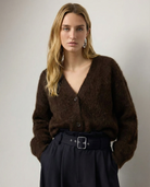 Moncelia Junia Brushed Knit Oversized Cardigan