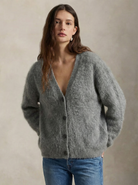 Moncelia Junia Brushed Knit Oversized Cardigan