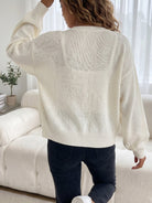 Moncelia Caelia Open Knit Cardigan