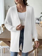 Moncelia Lavena Woven Faux Mink Cardigan