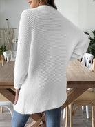 Moncelia Lavena Woven Faux Mink Cardigan