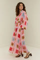 Ida Linen Blend Floral Shirt Dress