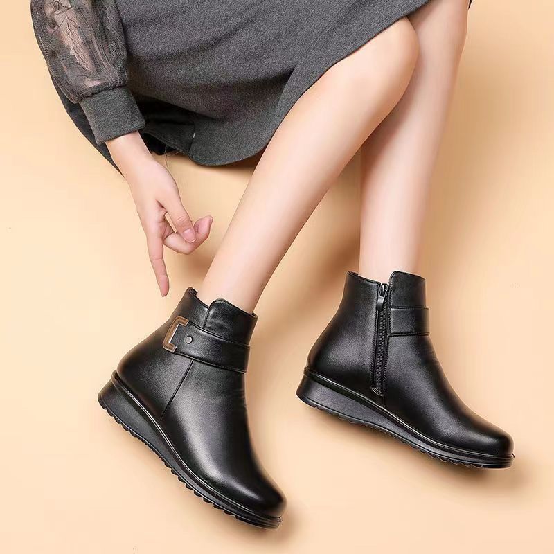 Moncelia Tilda Fleece-Lined Ankle Boots