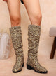 Moncelia Fleur Slouchy Faux Suede Knee-High Boots
