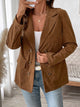 Vivian Corduroy Double-Breasted Blazer