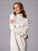Moncelia Vibeke Turtleneck Knit Sweater Dress