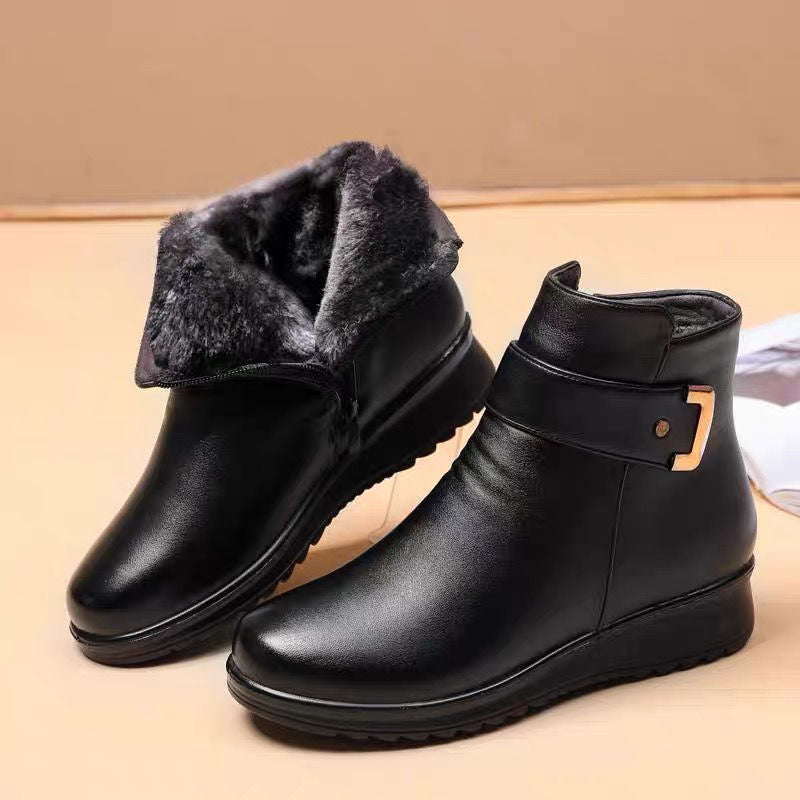 Moncelia Tilda Fleece-Lined Ankle Boots