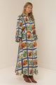 Ida Linen Blend Floral Shirt Dress