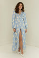 Ida Linen Blend Floral Shirt Dress