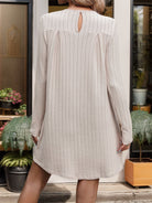 Moncelia Elowen Relaxed Ribbed Mini Dress