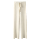 Moncelia Malin Drawstring Wide-Leg Knit Pants