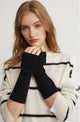 Pamela Long Cuff Cashmere Gloves