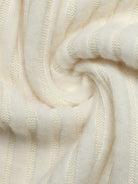 Moncelia Rufina Ribbed Knit Polo Collar Midi Dress